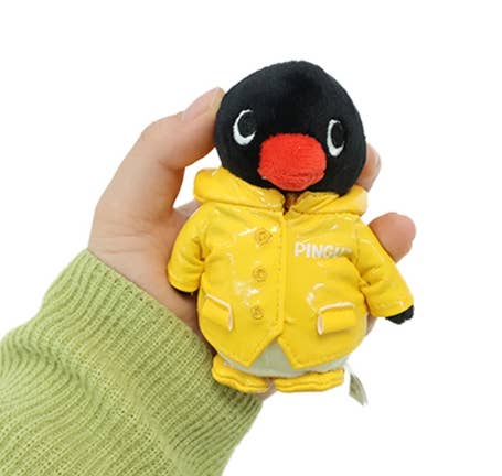 Restock! Pingu Raincoat Plush Keychain