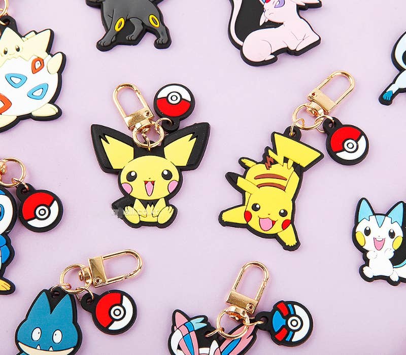 Pokemon Characters Key Chain ring Bag Charm