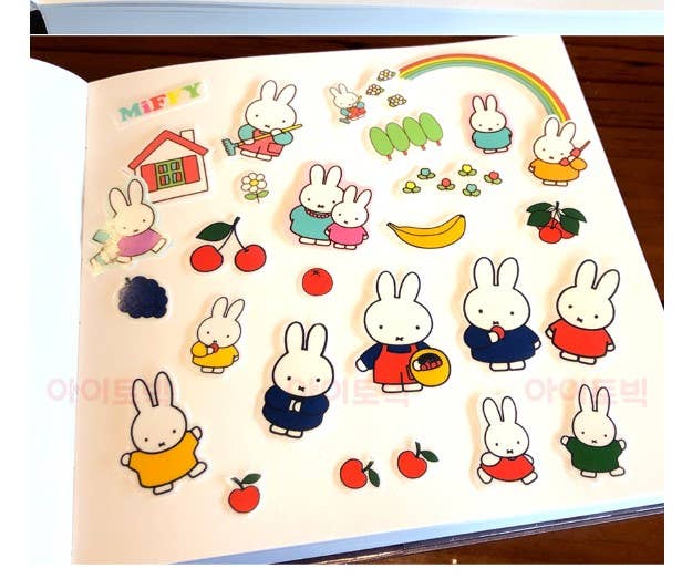 Miffy Deco Stickers Variety Pack- 60ea
