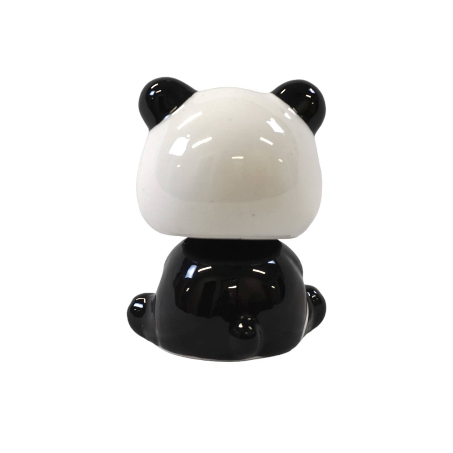 3 Inch Ceramic Panda Bobble Head