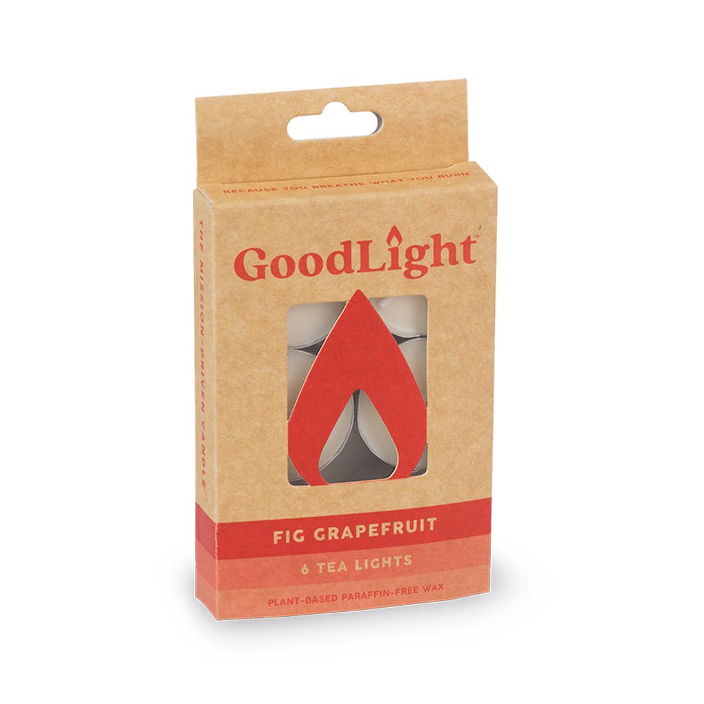 GoodLight Natural Candles - Scented Tea Lights | 6-Count Box