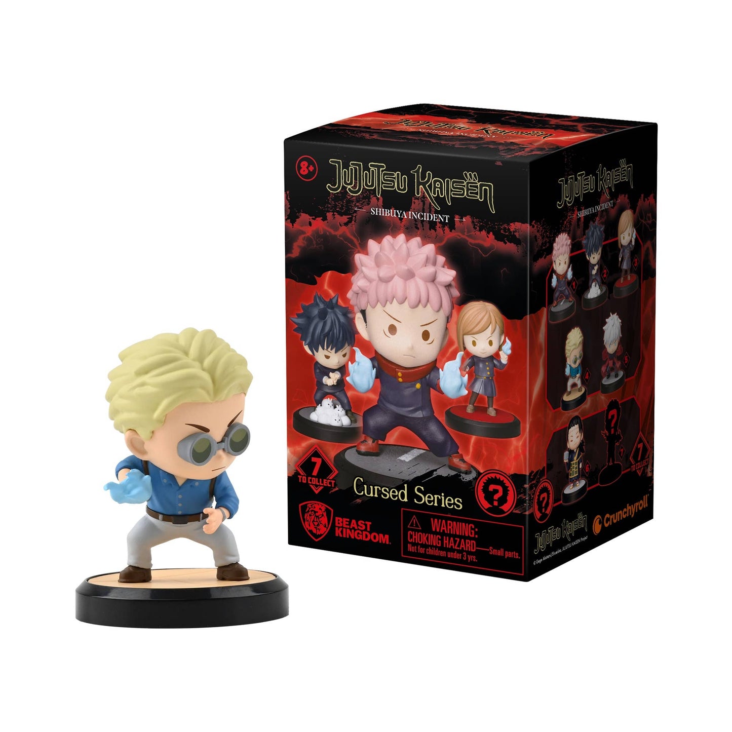 YuMe Jujutsu Kaisen Bobble Hero Window Box Collectible