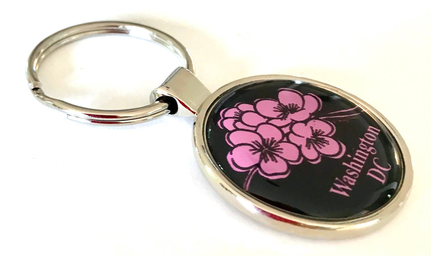 Mary Ellis - Washington DC Keychain Cherry Blossoms