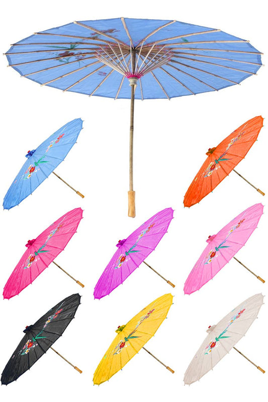Cap Zone - Traditional Floral Sunshade Oilpaper Umbrella
