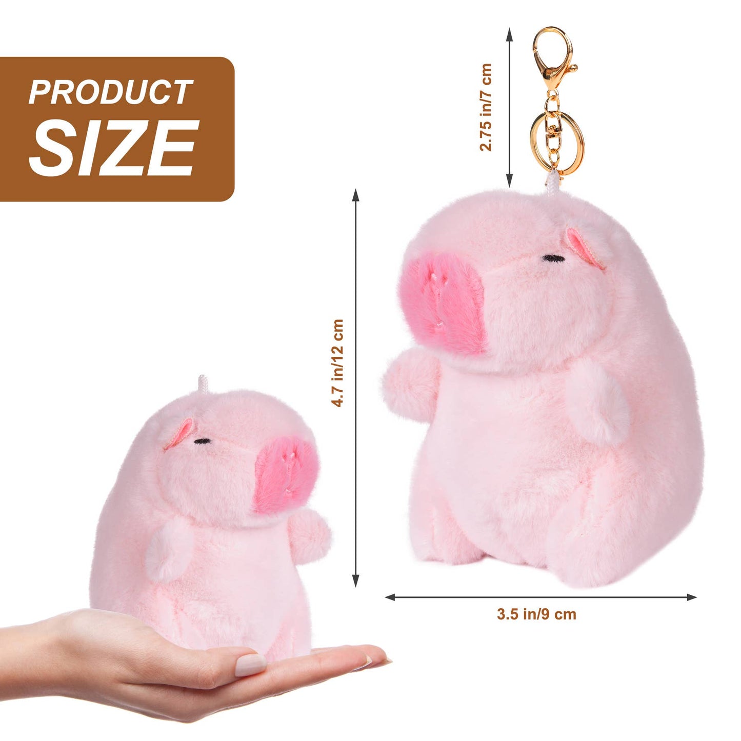 CapyFun - Capybara Plush Keychain