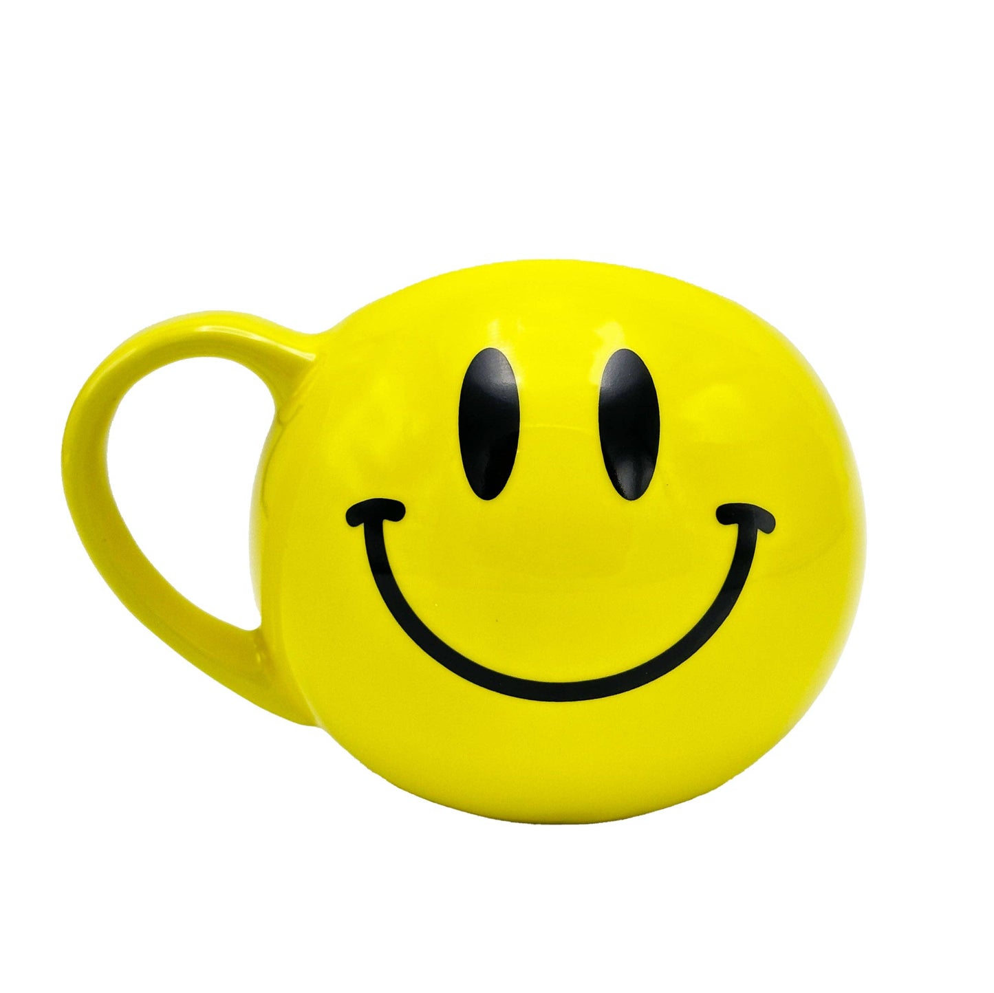 Giant Smiley Face Novelty Round Coffee Mug