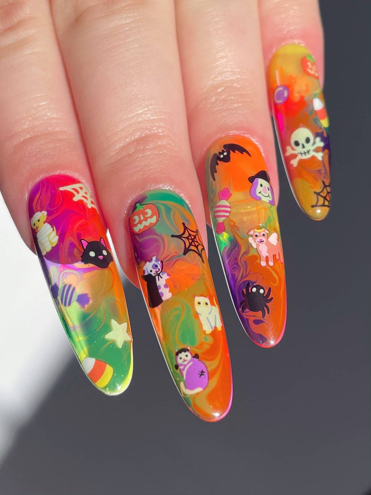 Nail Art Stickers - BOO CREW