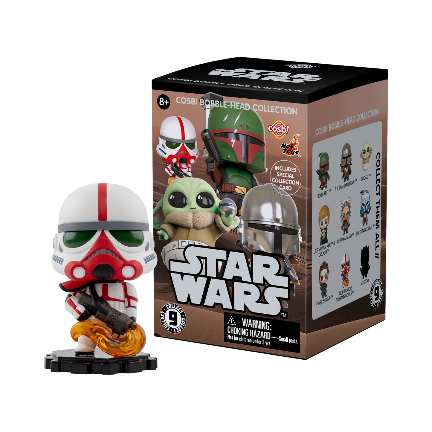 Star Wars Cosbi Bobble Head Collection - Case of 8 Blind Box