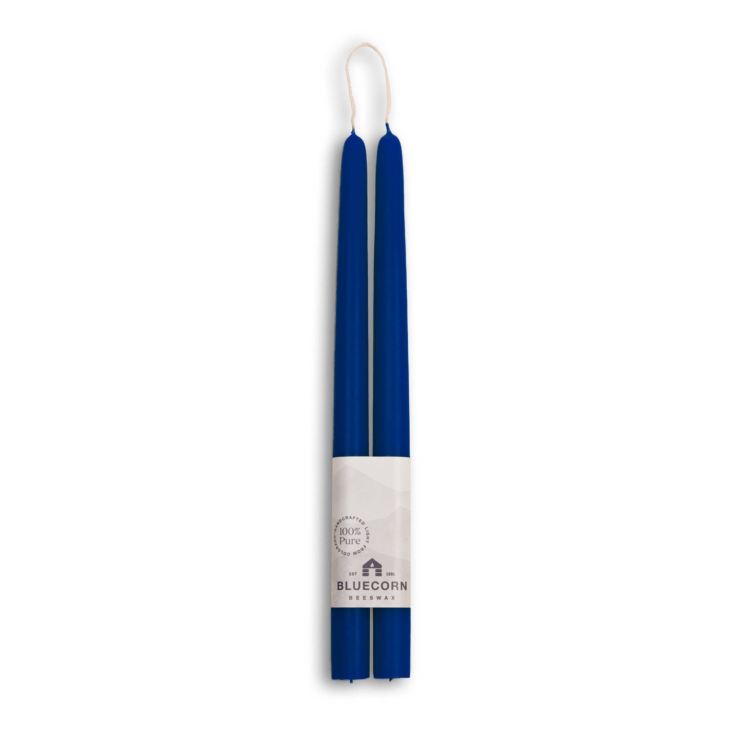 Bluecorn Candles - Beeswax Taper Candles – Dripless & Handmade in USA