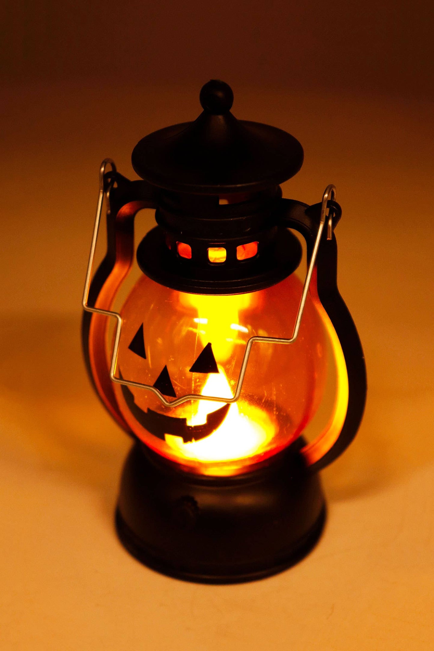 Halloween Pumpkin Head Led Jack O' Lantern With Display Box