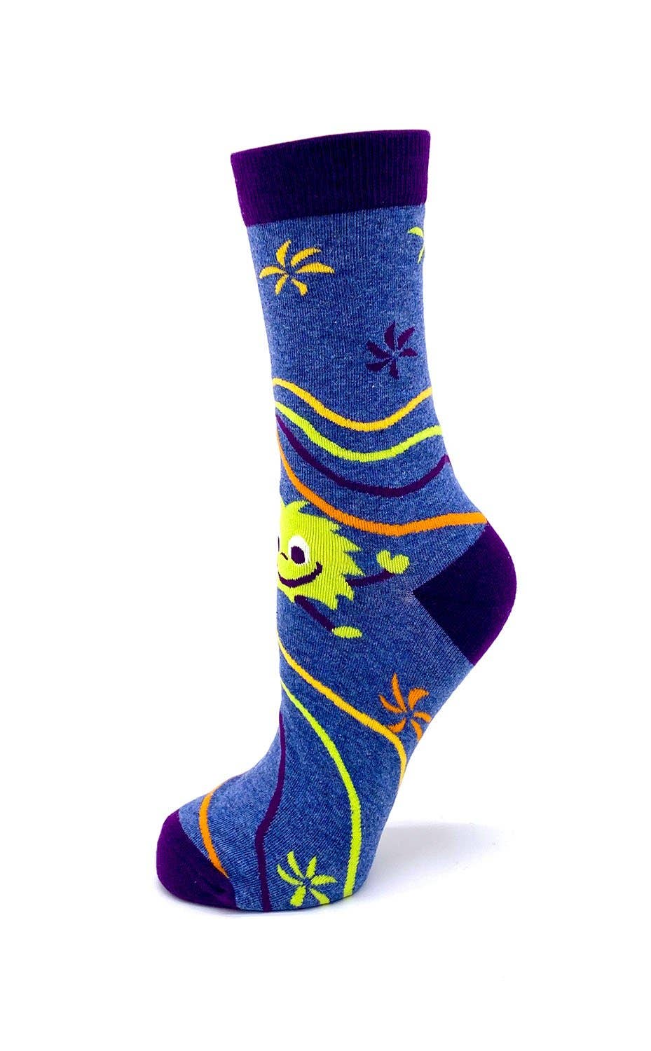 Fabdaz - Mother Fuckin' Positive Vibes Women's Crew Socks