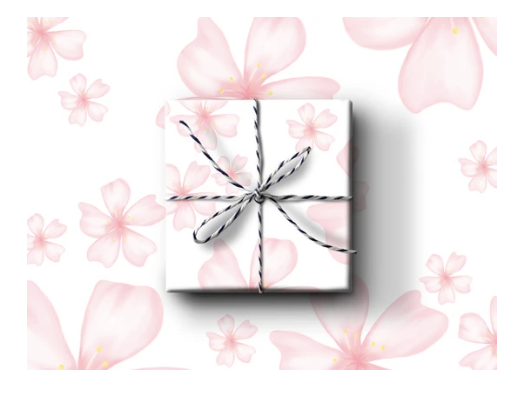 Sakuras Wrapping Paper
