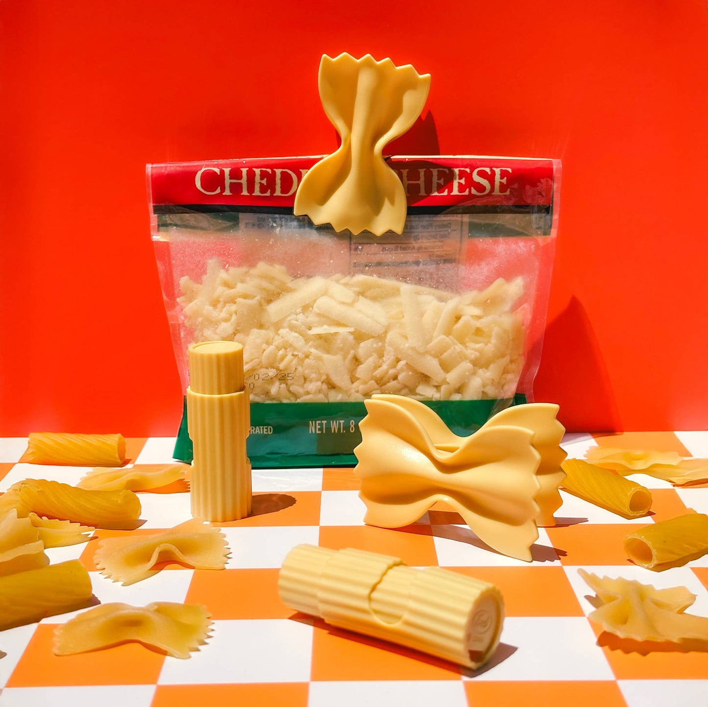 SNACKARONI - Pasta Bag Clips - Set of 4