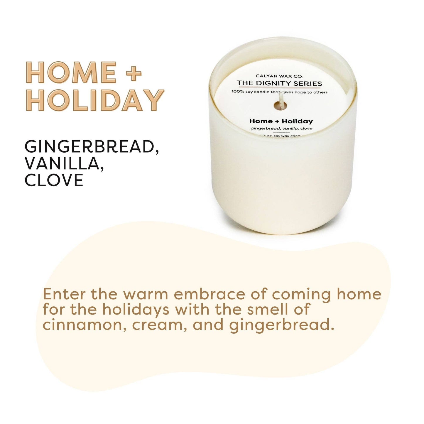 Calyan Wax Co. - Home + Holiday - Dignity Series Soy Candle