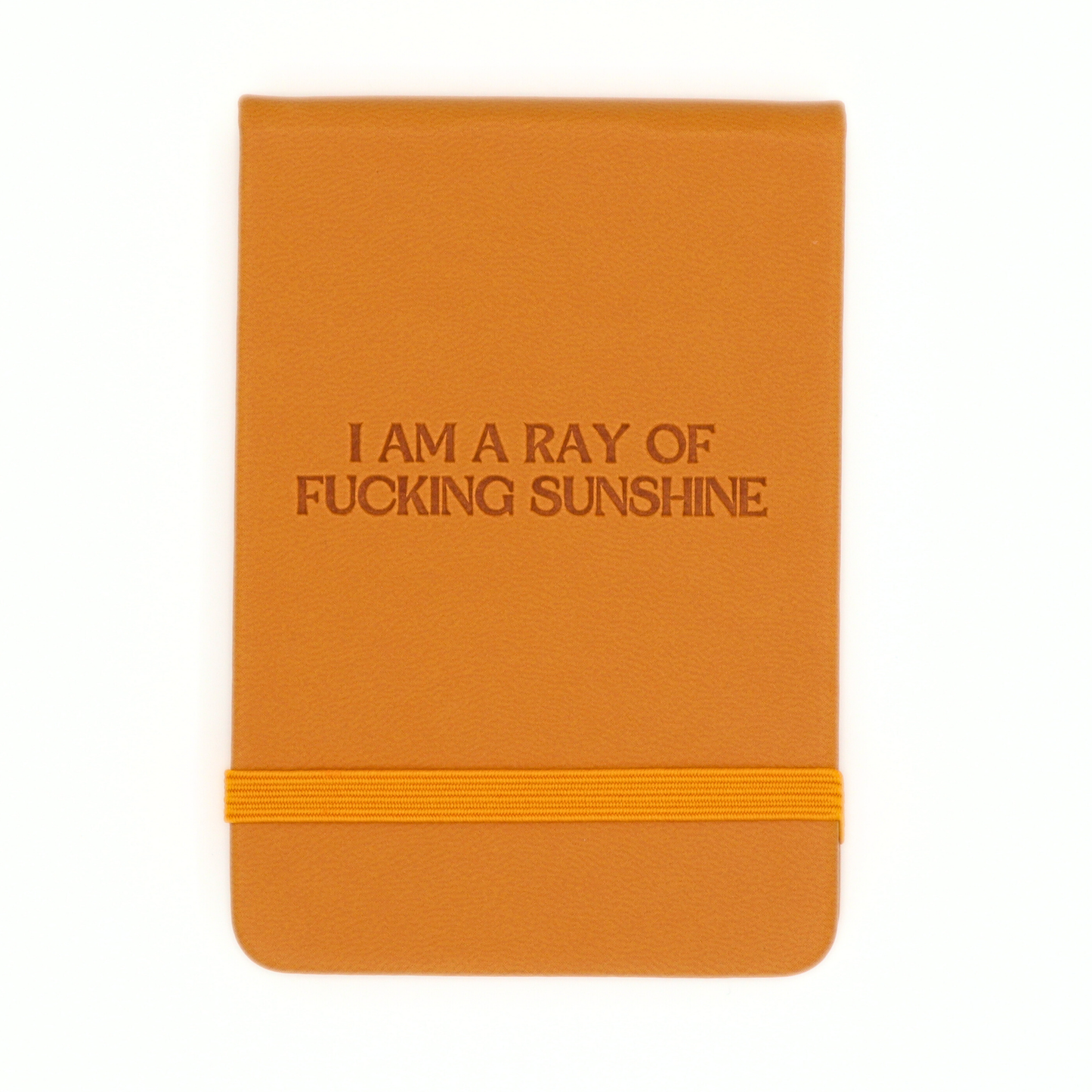 I Am a Ray Of Fucking Sunshine - Leatherette Pocket Journal