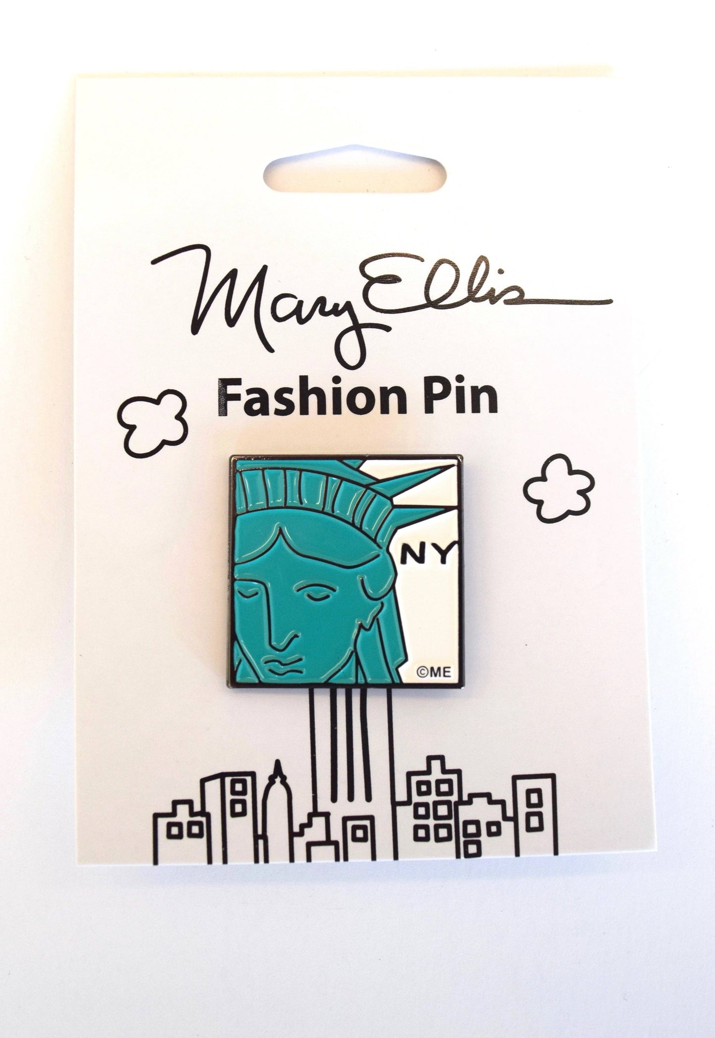 Mary Ellis - Statue Of Liberty New York Enamel Pin