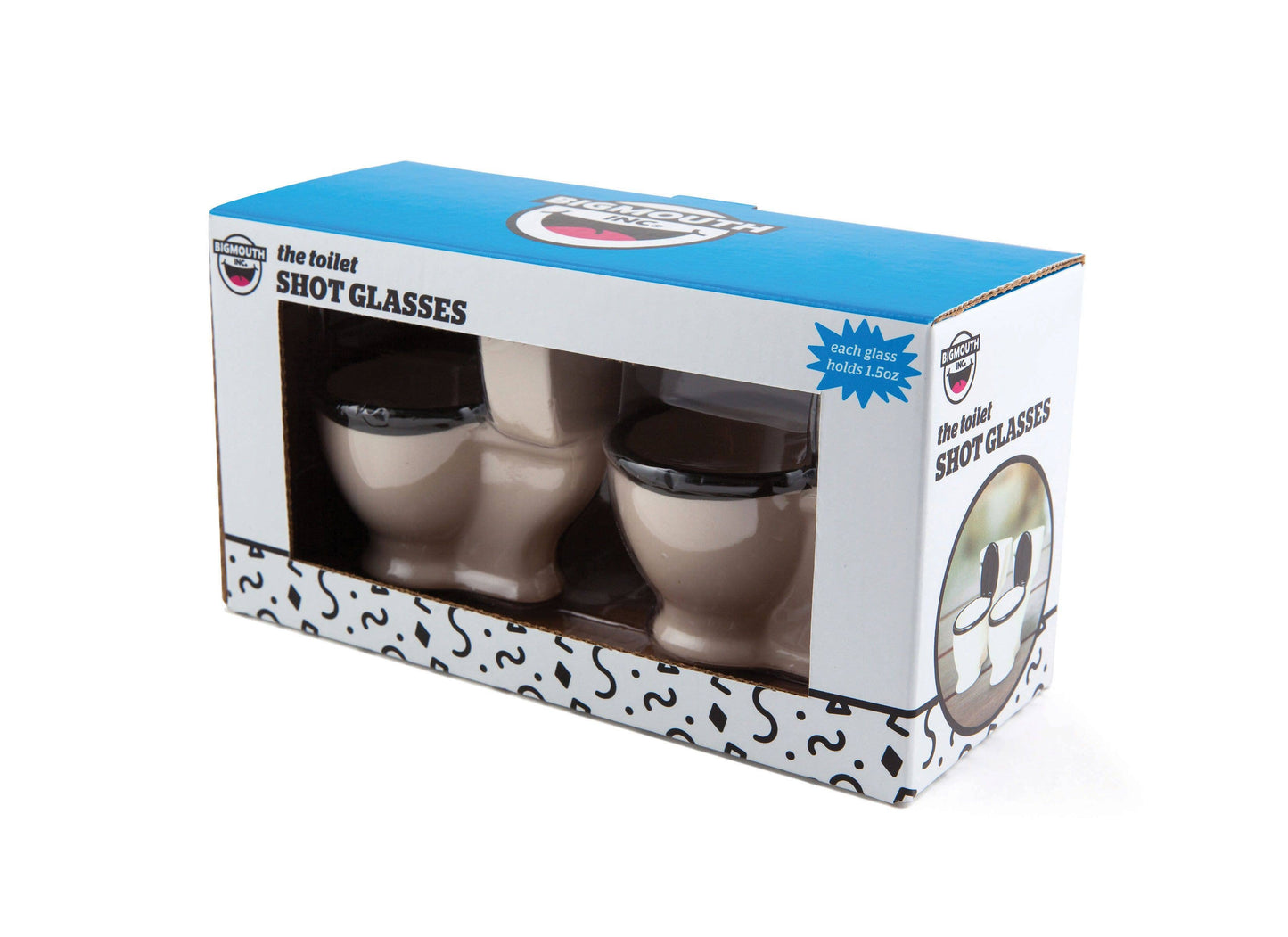 The Toilet Shot Glass Set 2 pack