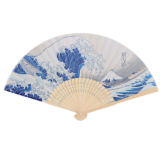 Kanagawa Waves Design Paper Folding Fan (50/300)