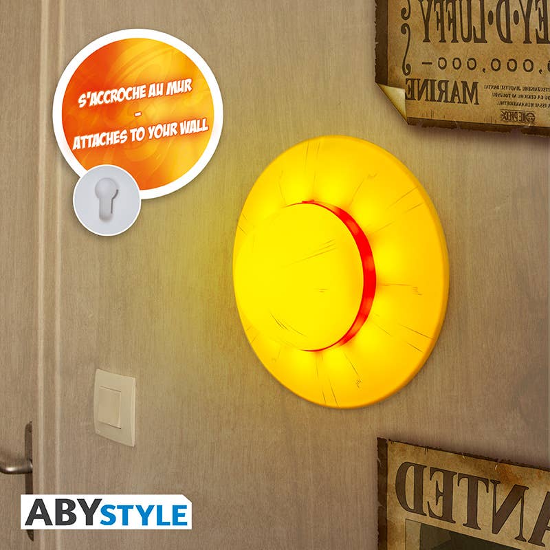 ABYstyle - One Piece Strawhat Decorative Portable Led Lamp 9.8"x3"x9.8"