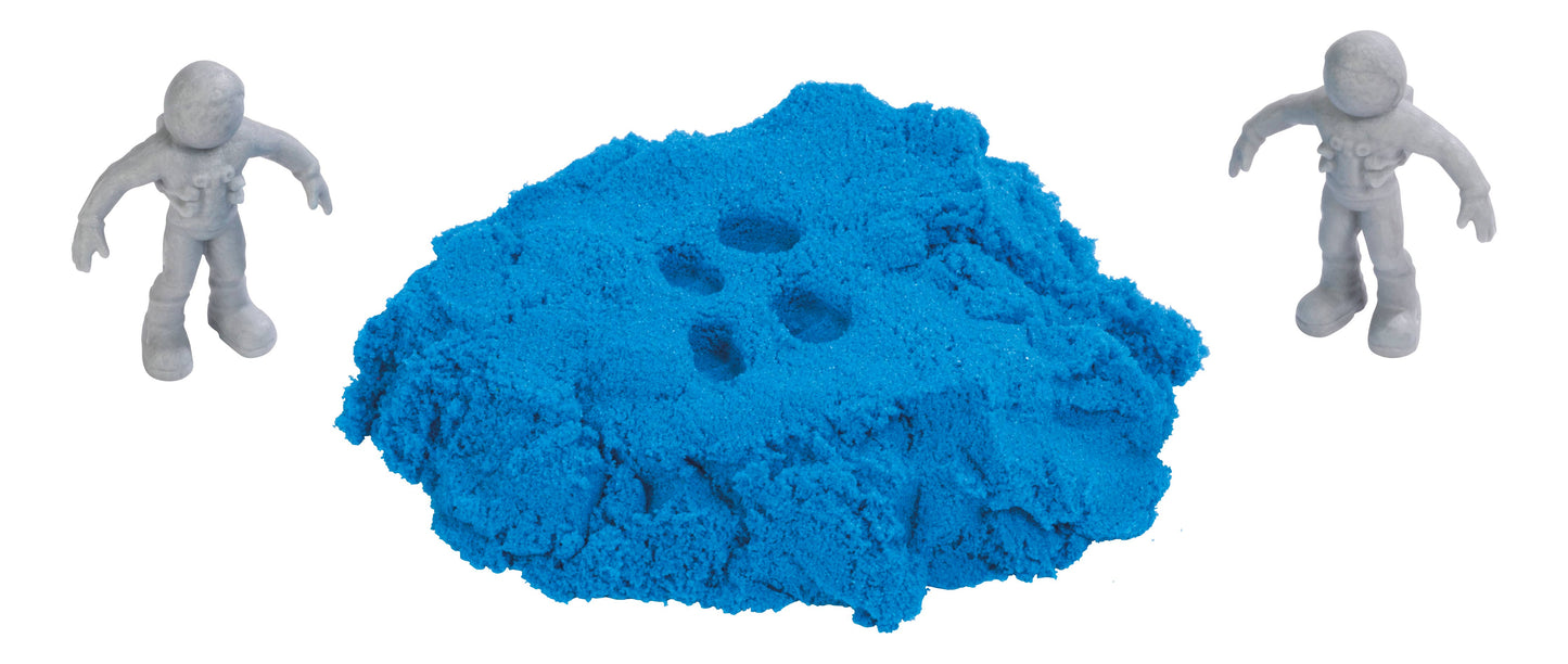 Mars Dirt & Moon Dust Kinetic Sand with Space Figurine