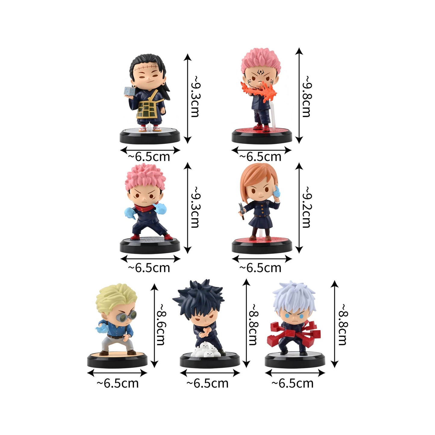 YuMe Jujutsu Kaisen Bobble Hero Window Box Collectible