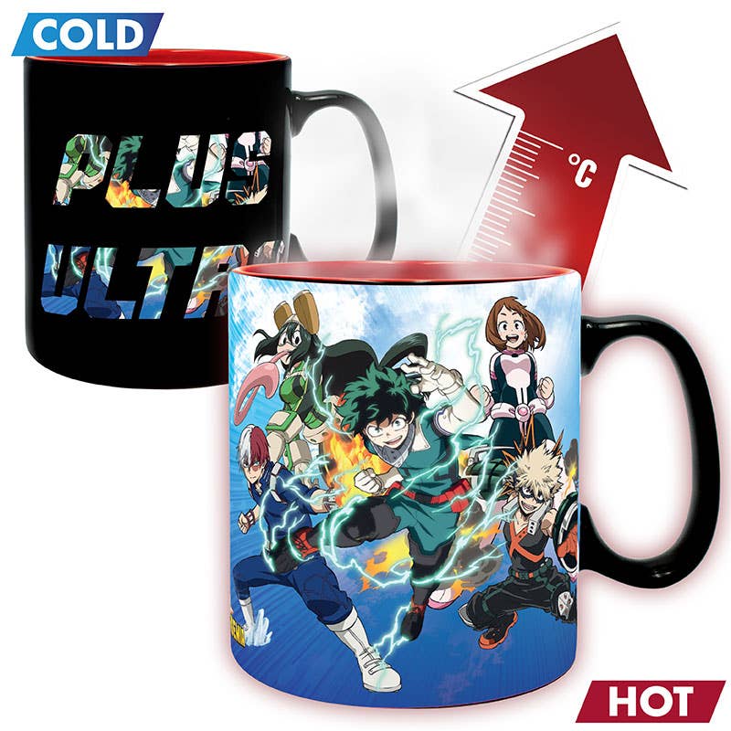 ABYstyle - My Hero Academia Heroes Heat Change Mug 16 Fl Oz