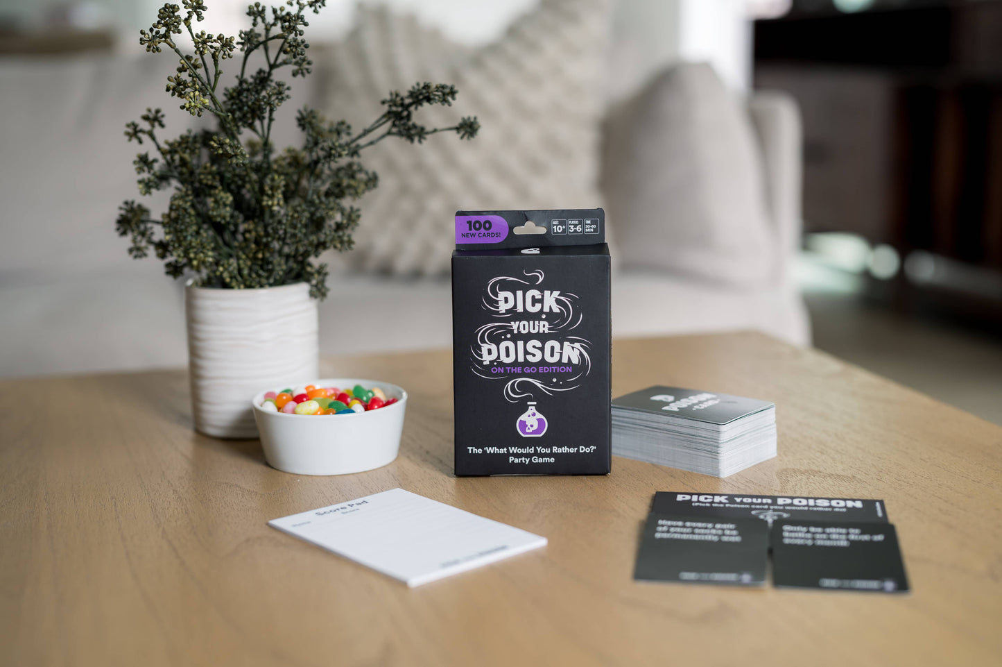 PICK YOUR POISON: ON-THE-GO EDITION: Tuck Box Family Game