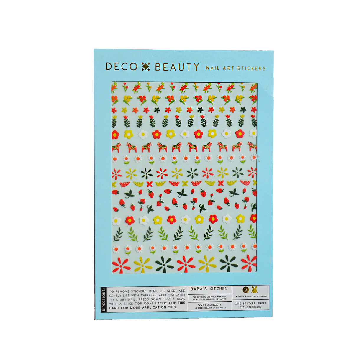 Deco Beauty - Nail Art Stickers - Baba's Kitchen