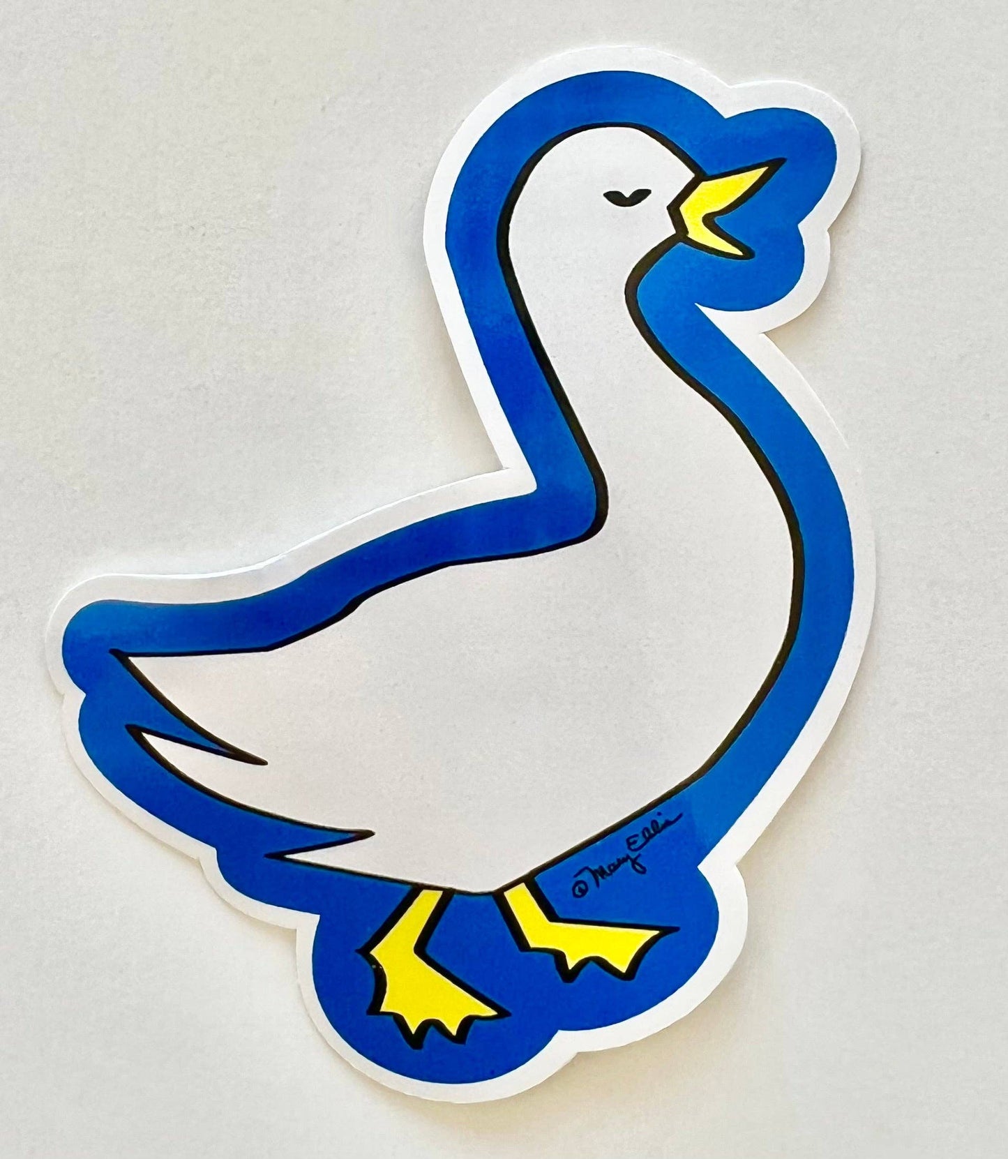 Mary Ellis - Giant Sticker Duck