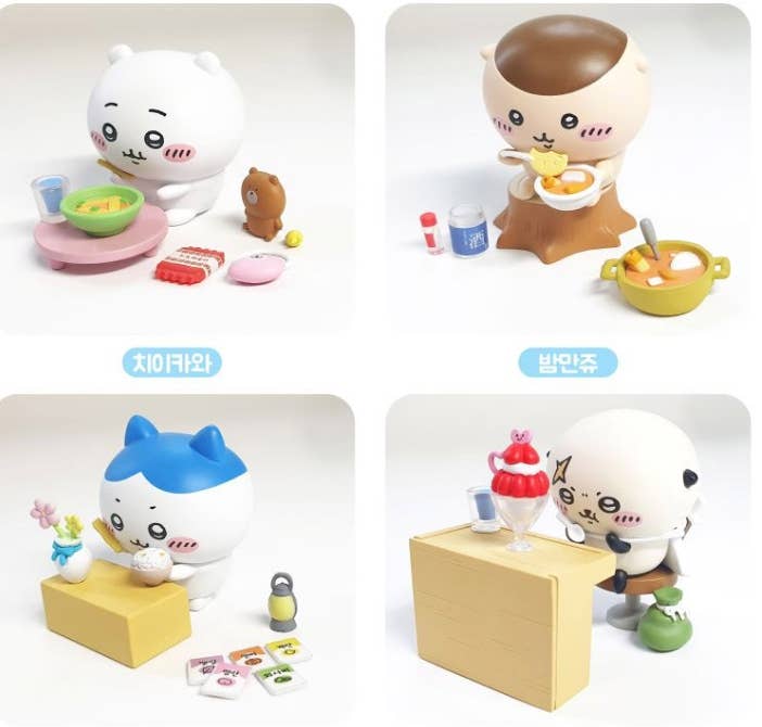 Chiikawa Random Diorama Figure Set Blind Box