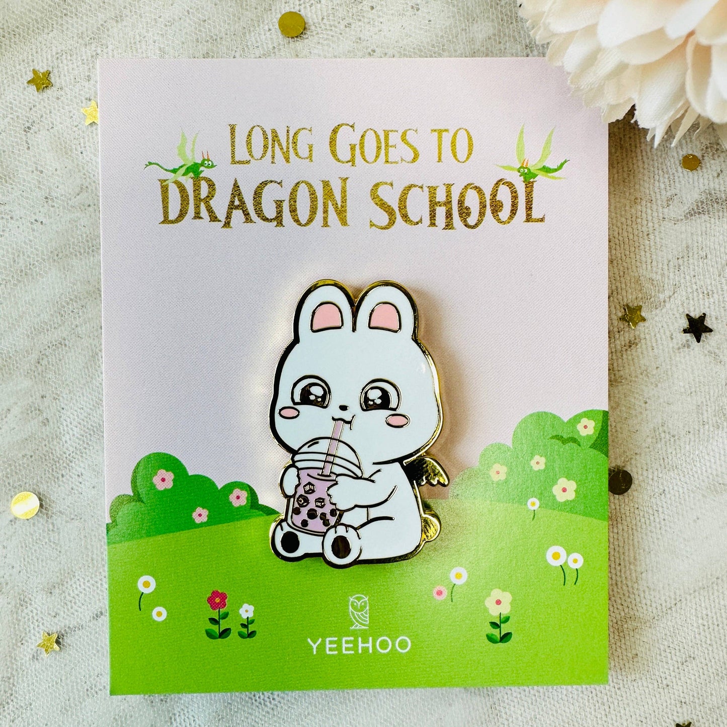 Capybara Cute Hard Enamel Dragon Axolotl Bunny Pin