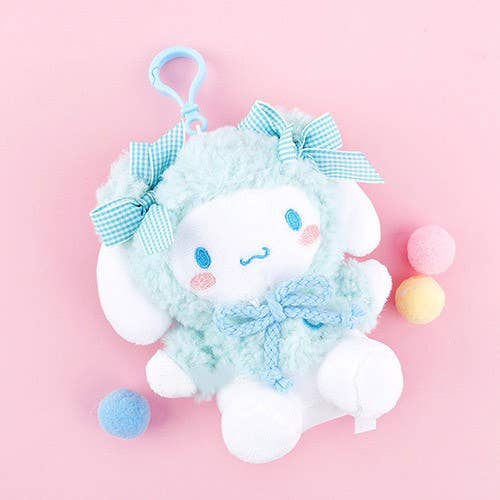 K_Wonderland - Sanrio Fluffy Bearhood costume bag charm/ key ring