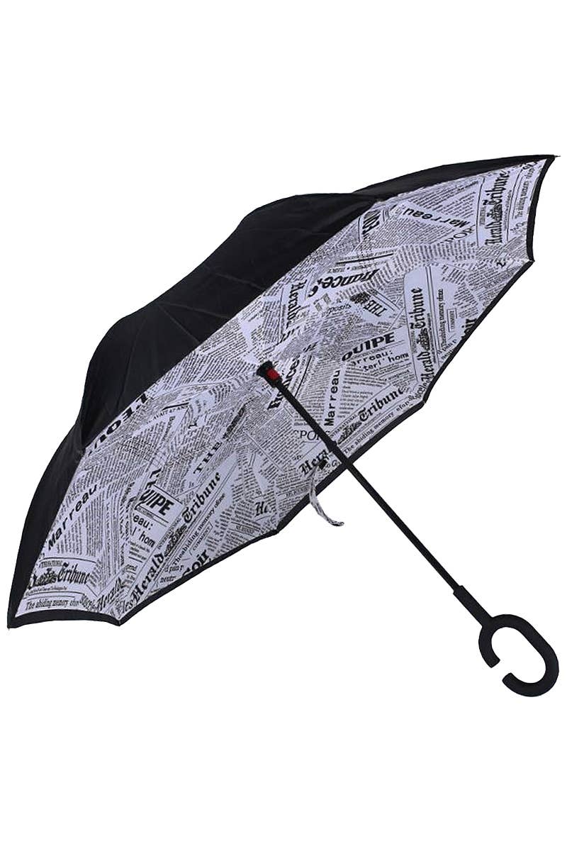 Cap Zone - Various Print Inside-Out Double Canopy Umbrella