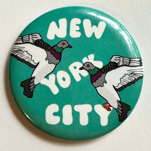 New York City Flying Pigeon Magnet NY NYC Souvenir