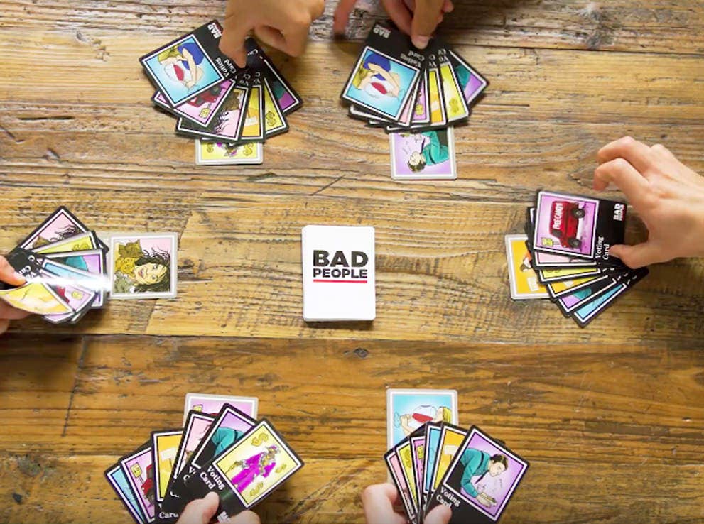 BAD PEOPLE | ON-THE-GO EDITION: Tuck Box Adult Party Game