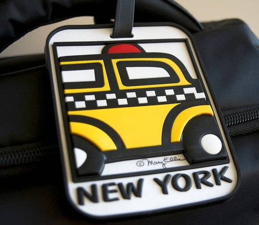 Mary Ellis - New York Taxi Luggage Tag