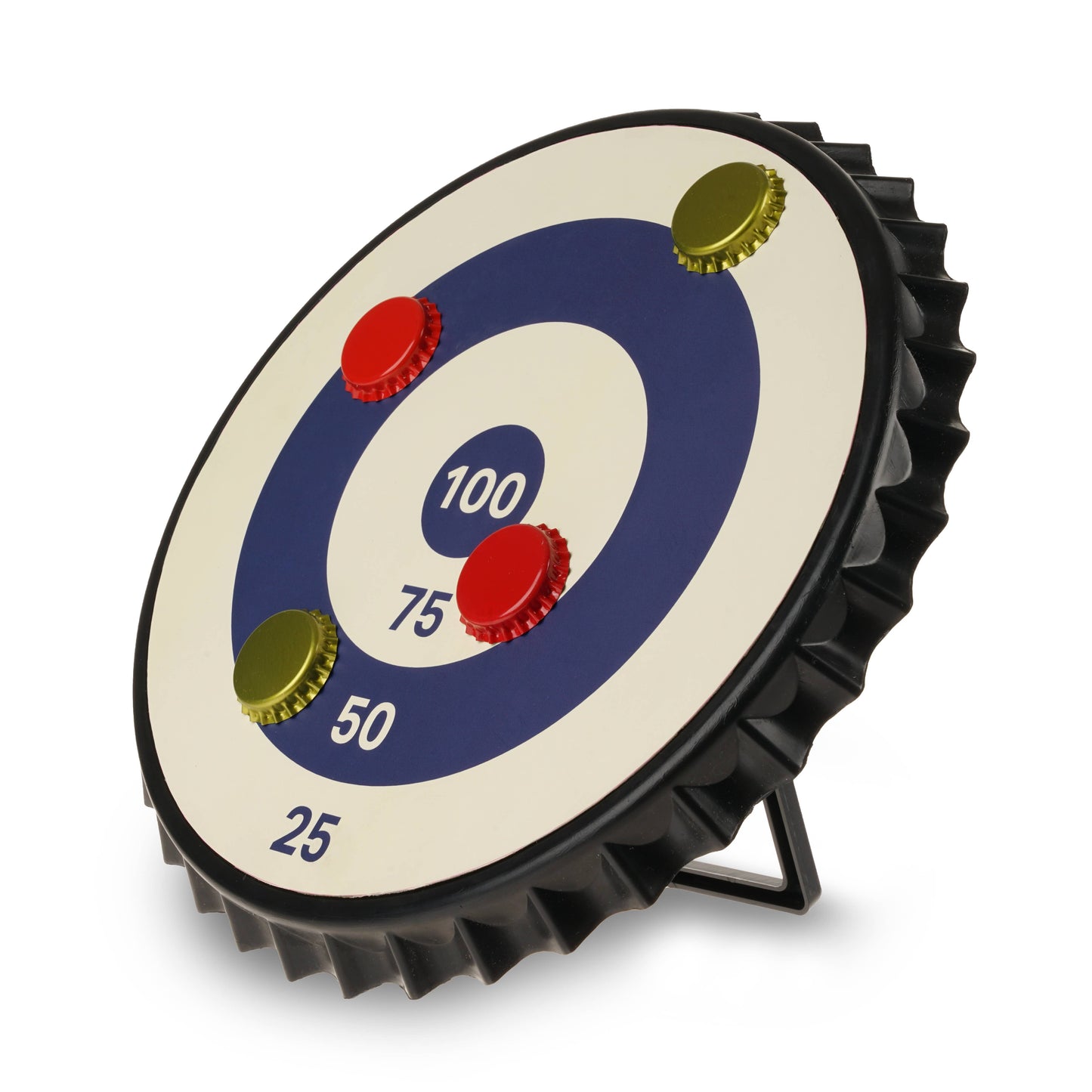 Bullseye Magnetic Bottle Cap Target Game