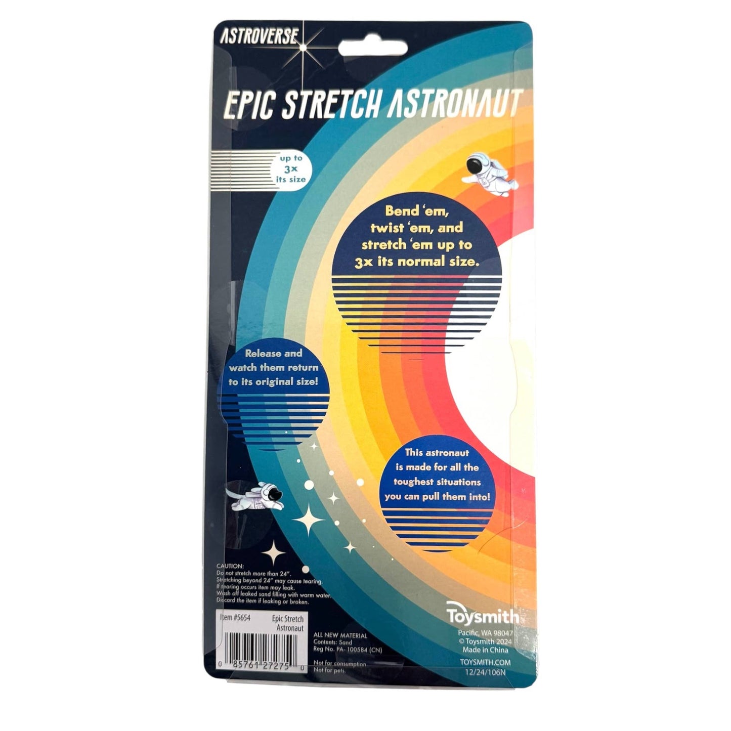 Astroverse Epic Stretch Astronaut, Stretches Up to 24 Inches