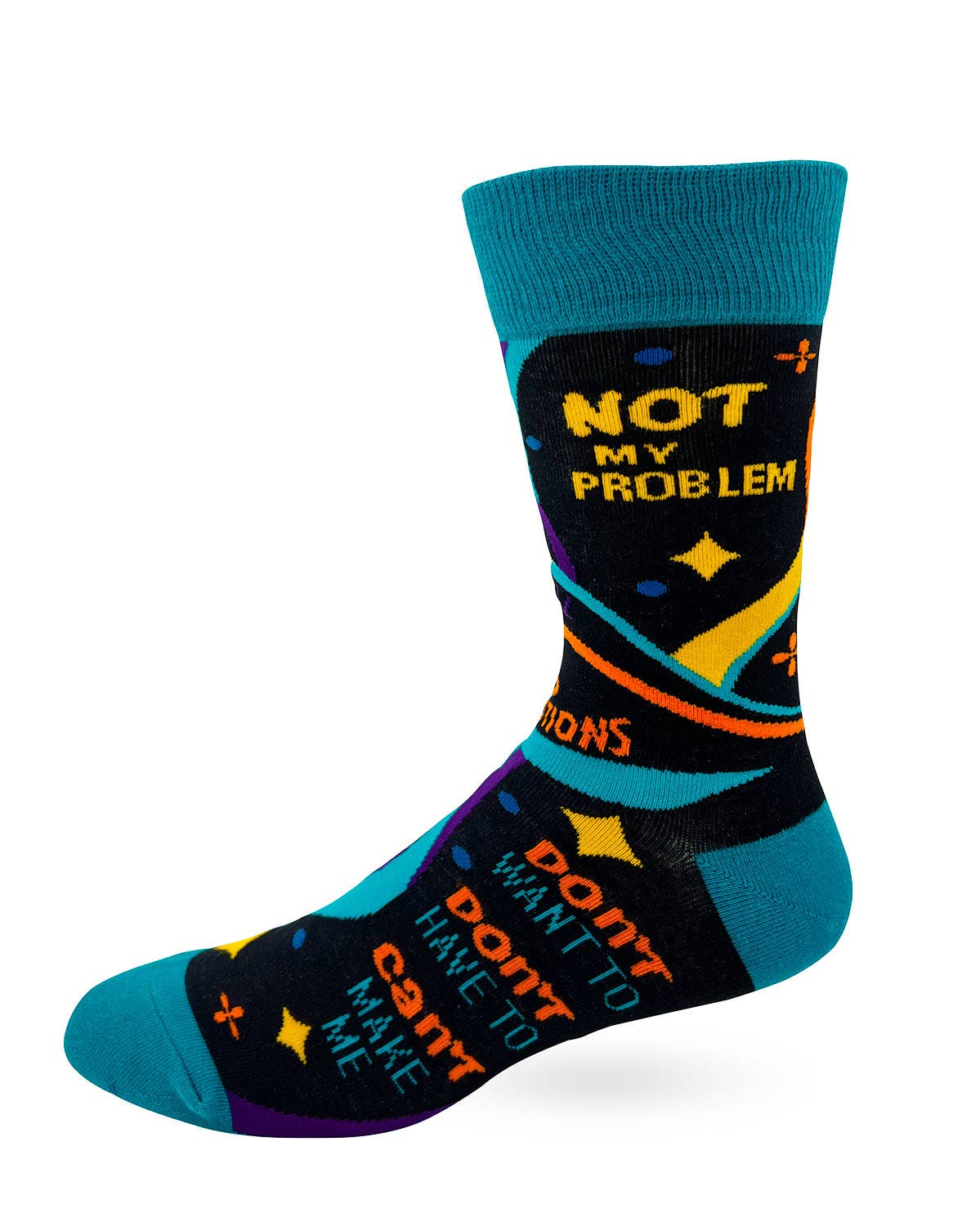 Retired Ask Someone Else Men's Novelty Crew Socks