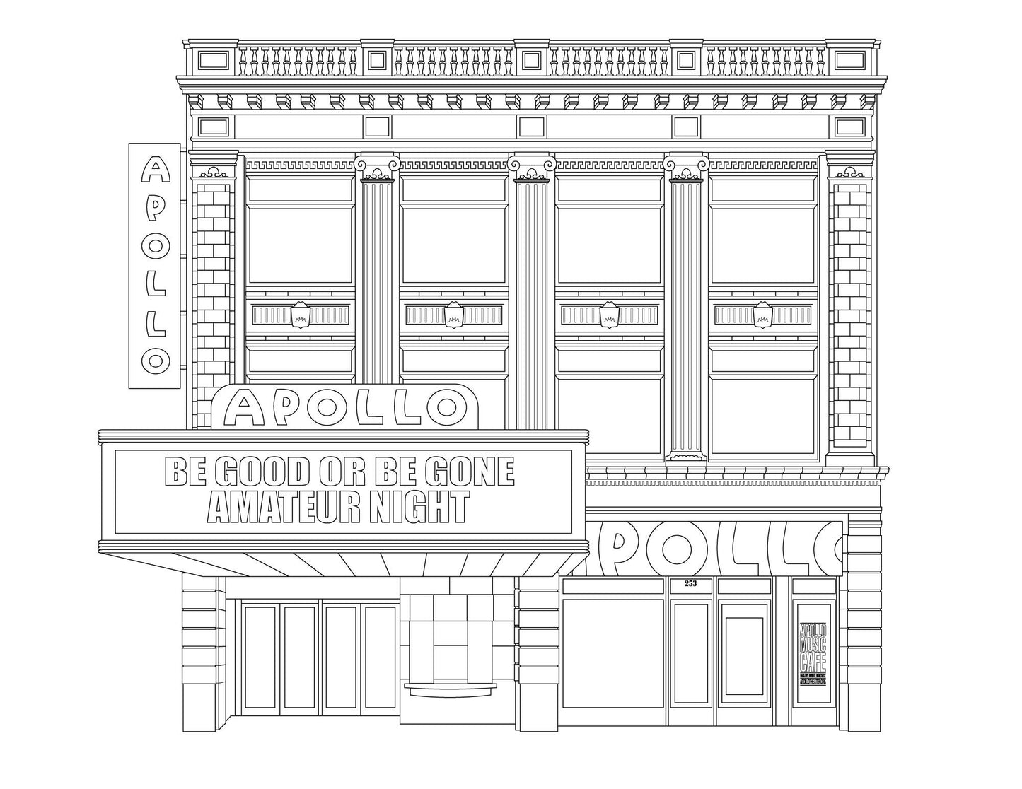 Color NYC coloring book
