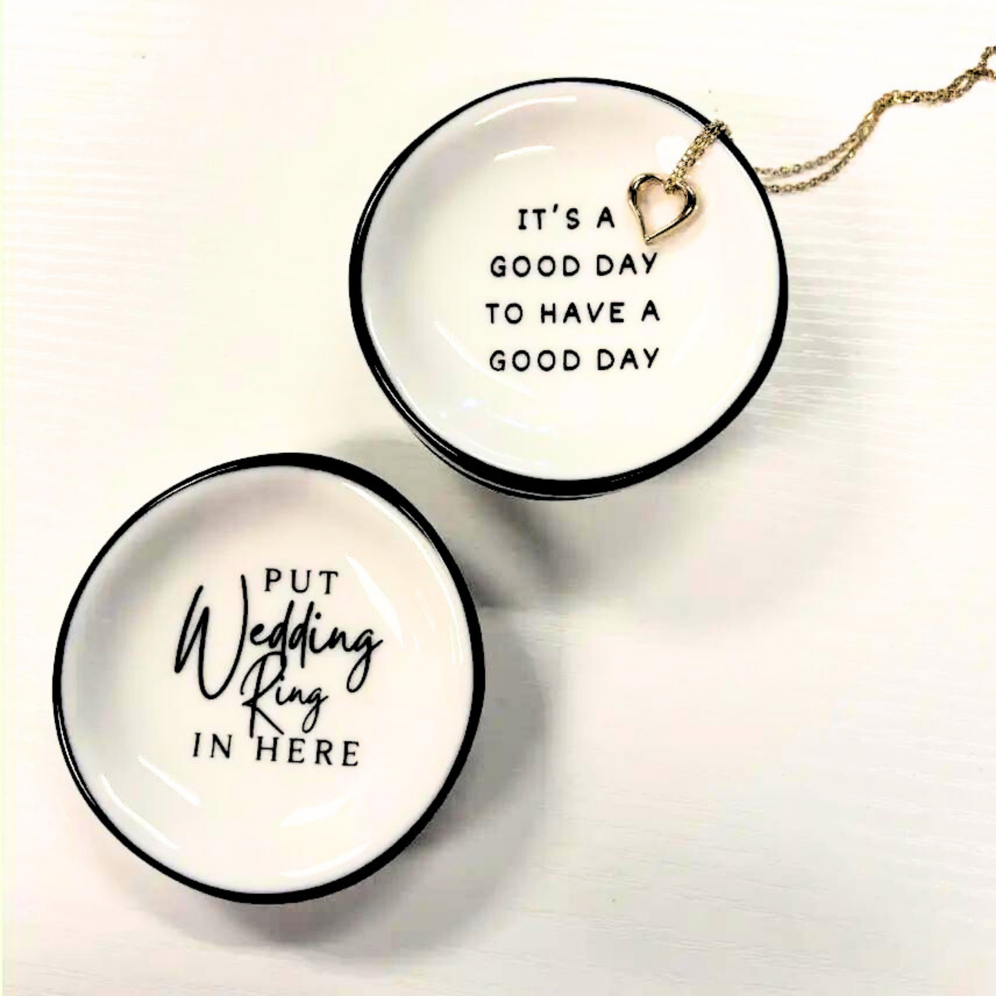 Properly Improper - Put Wedding Ring In Here - Ring Dish