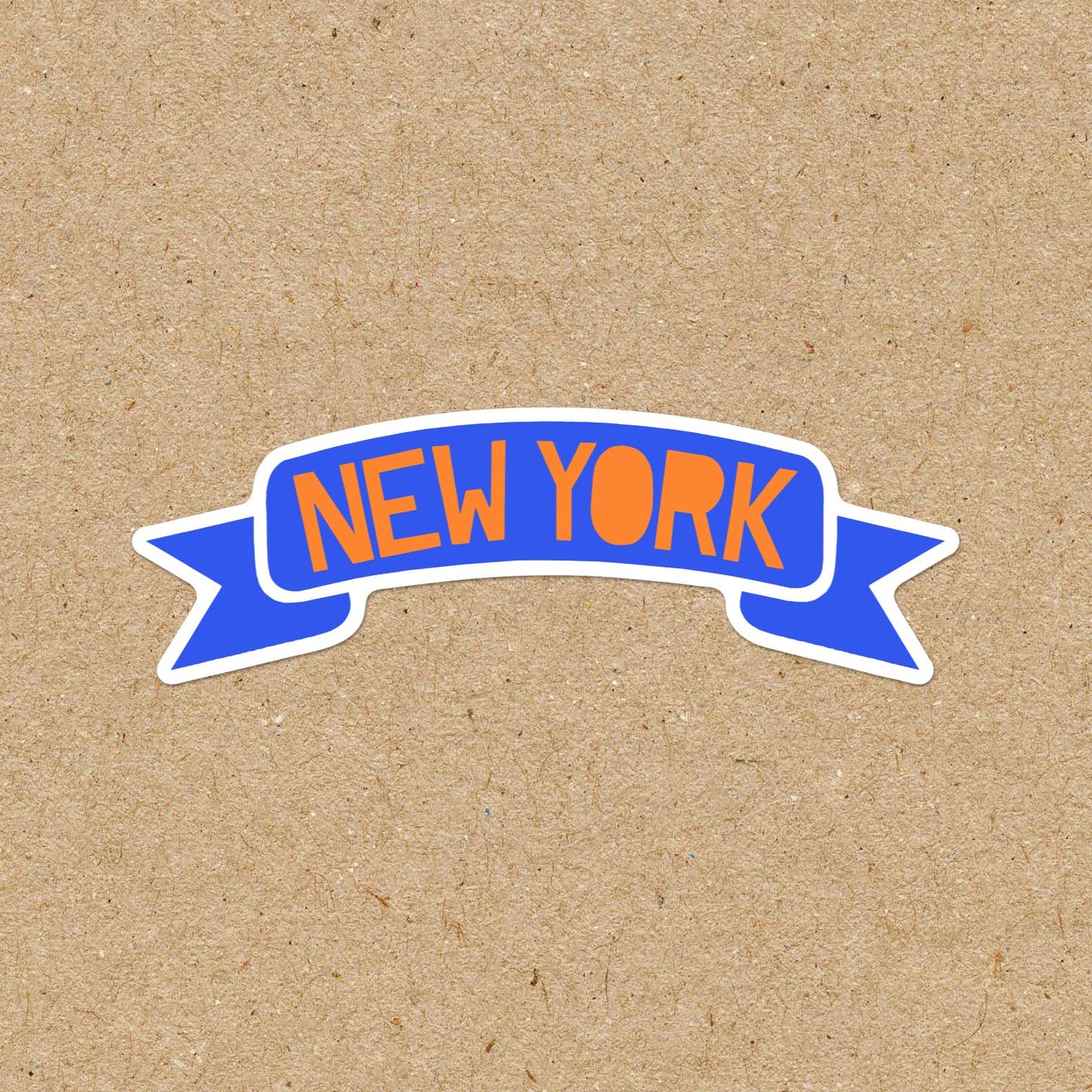 New York Banner Sticker - NY NYC New York City Souvenir