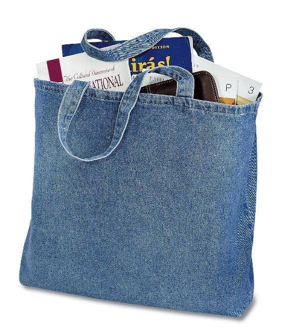 TBF Heavy Cotton Denim Convention Tote Bag - TF270