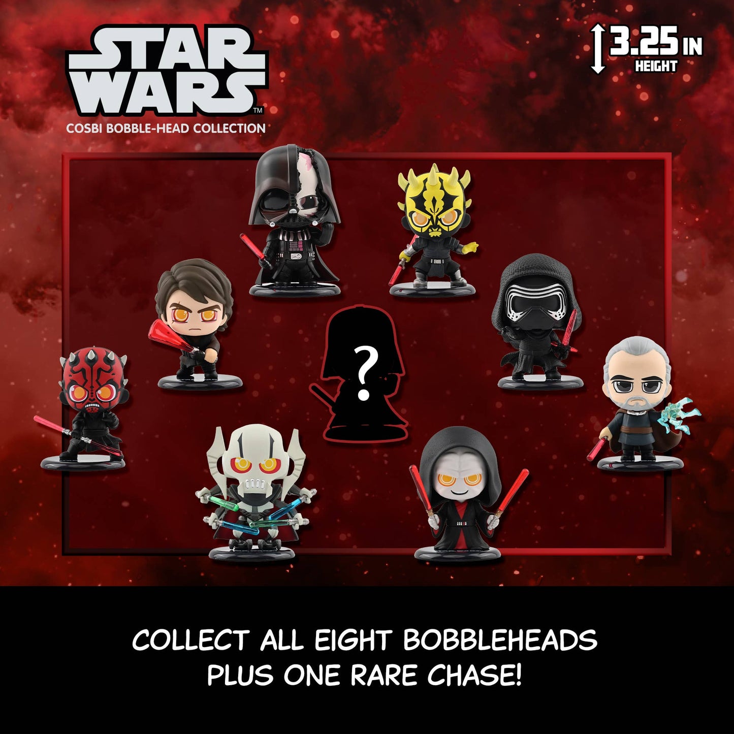 Toys Matter Inc. - Star Wars Dark Side Bobblehead - Blind Box CDU
