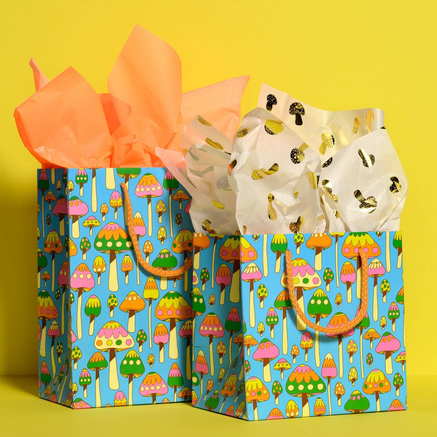 Tiny Mushrooms tissue paper