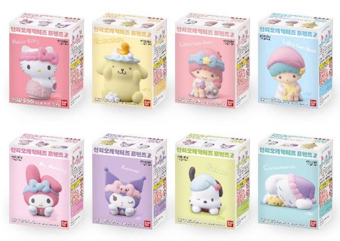 Sanrio Characters Candy Color Lovely Figure  Box