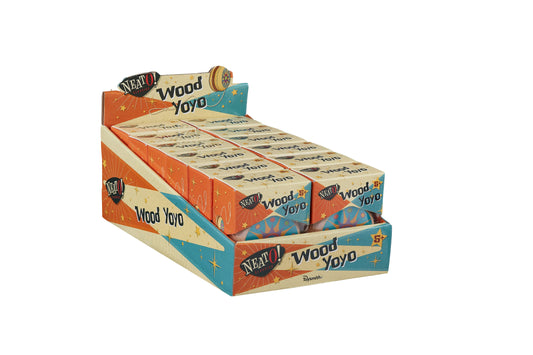 Toysmith - Neato! Wood Yo-Yo- Retro Classic