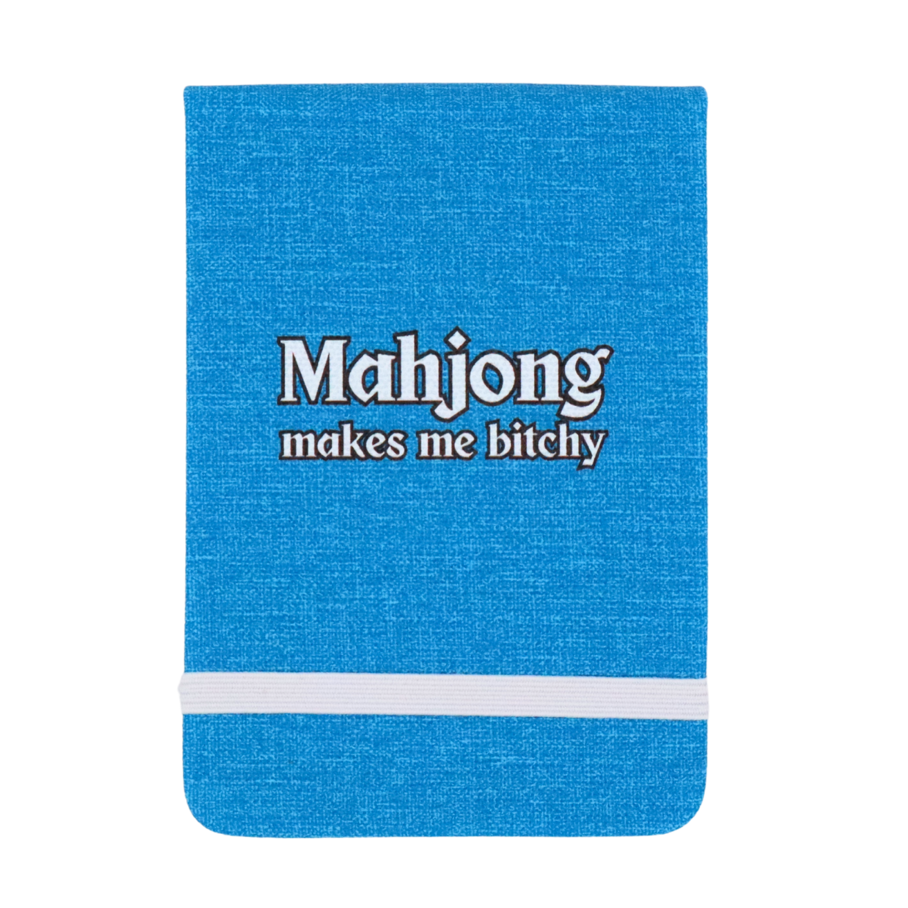 Leatherette Pocket Journal Mahjong Makes Me Bitchy