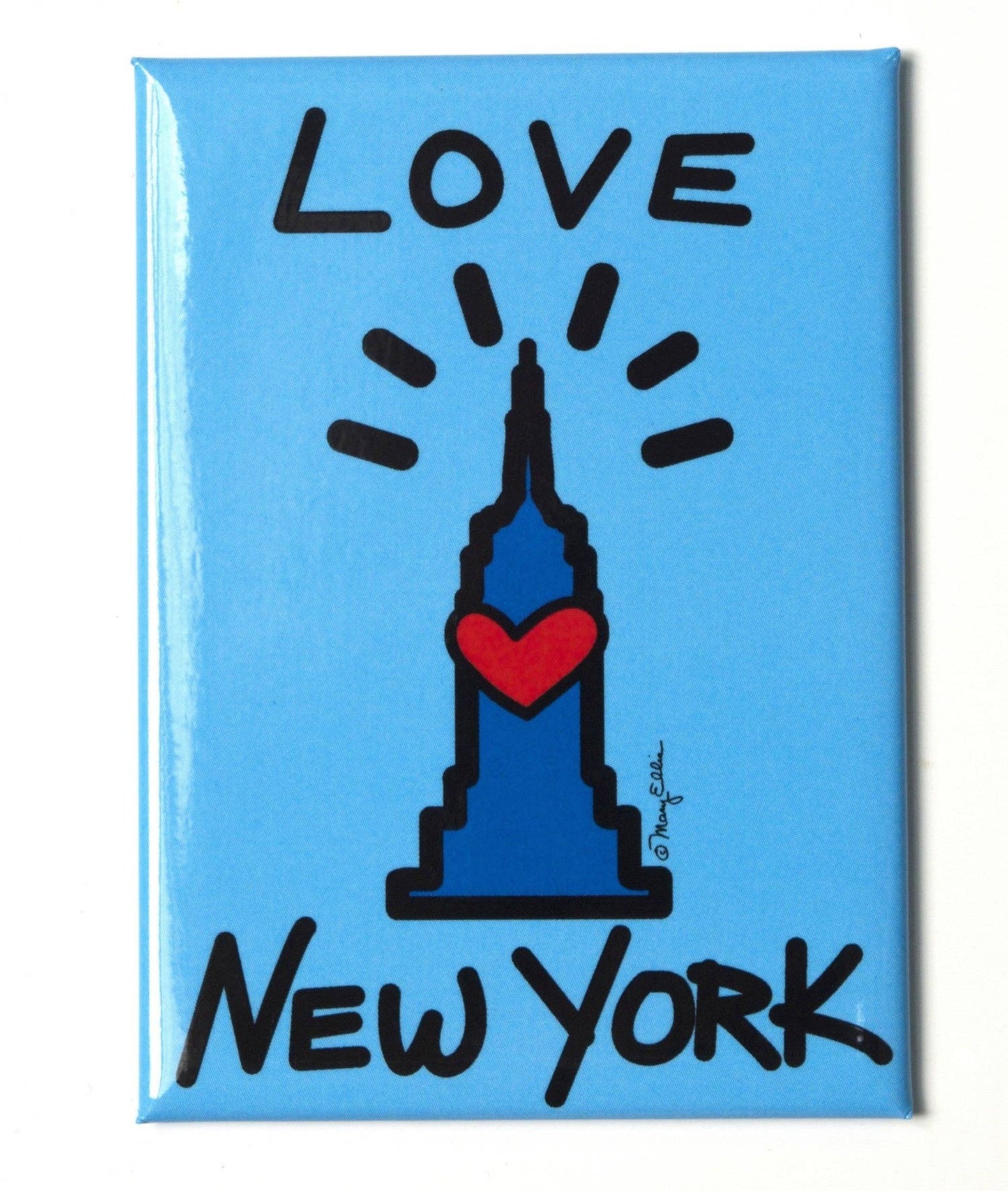 New York Empire State Love Magnet