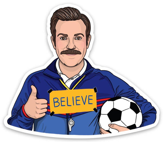THE FOUND - Ted Believe Die Cut Sticker